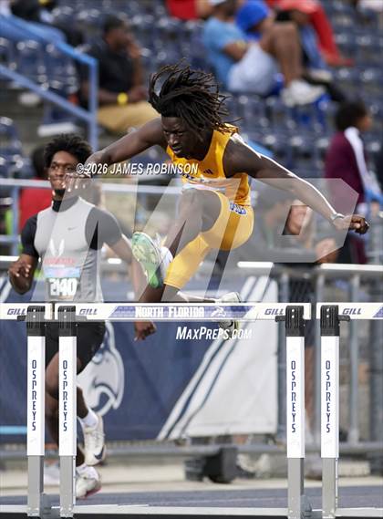Thumbnail 3 in FHSAA Class 3A Final (400m Hurdles) photogallery.