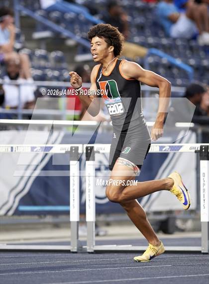 Thumbnail 3 in FHSAA Class 3A Final (400m Hurdles) photogallery.