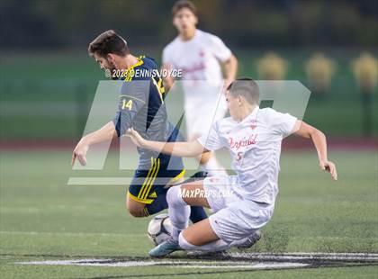 Thumbnail 1 in Spencerport vs. Penfield (NYS Section V Class AA Semifinals) photogallery.