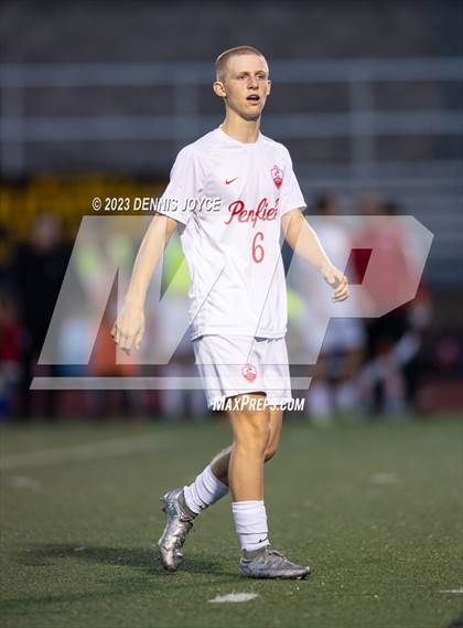Thumbnail 3 in Spencerport vs. Penfield (NYS Section V Class AA Semifinals) photogallery.