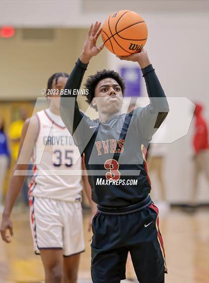 Thumbnail 2 in Pinson Valley vs Grovetown (Big South Shootout) photogallery.