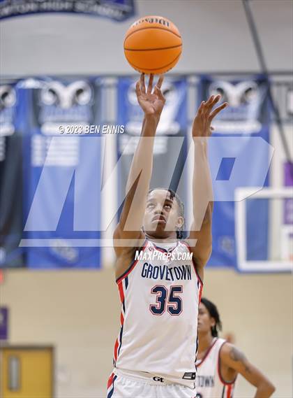 Thumbnail 3 in Pinson Valley vs Grovetown (Big South Shootout) photogallery.
