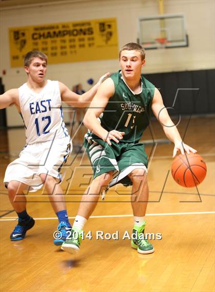 Thumbnail 3 in Lincoln Southwest vs. Lincoln East (Heartland Athletic Conference Tournament) photogallery.