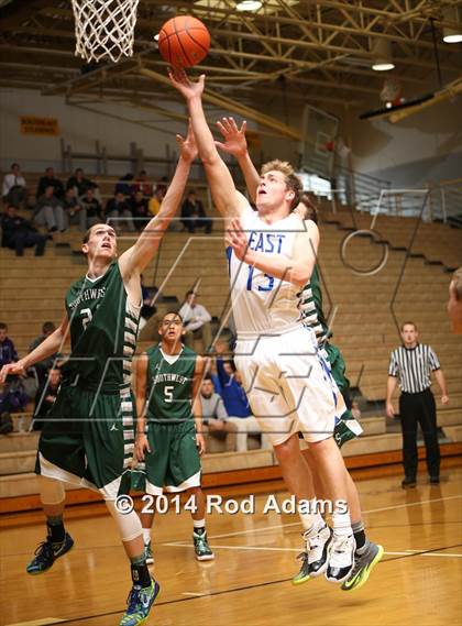 Thumbnail 2 in Lincoln Southwest vs. Lincoln East (Heartland Athletic Conference Tournament) photogallery.