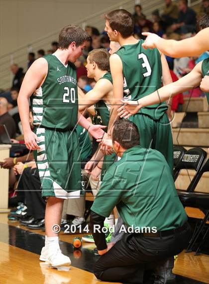 Thumbnail 3 in Lincoln Southwest vs. Lincoln East (Heartland Athletic Conference Tournament) photogallery.