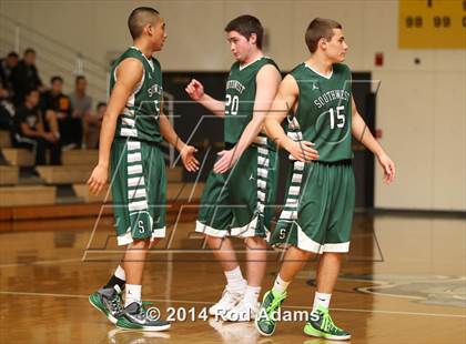 Thumbnail 1 in Lincoln Southwest vs. Lincoln East (Heartland Athletic Conference Tournament) photogallery.