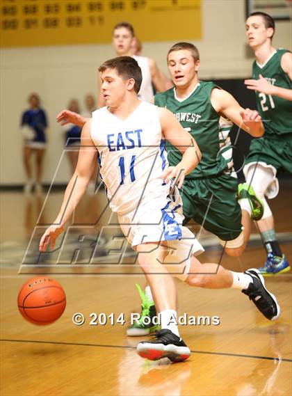 Thumbnail 1 in Lincoln Southwest vs. Lincoln East (Heartland Athletic Conference Tournament) photogallery.