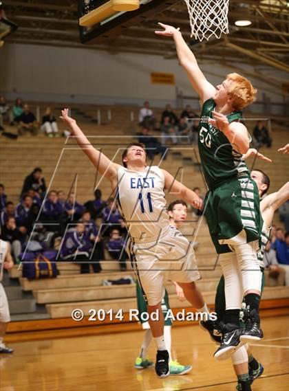 Thumbnail 3 in Lincoln Southwest vs. Lincoln East (Heartland Athletic Conference Tournament) photogallery.