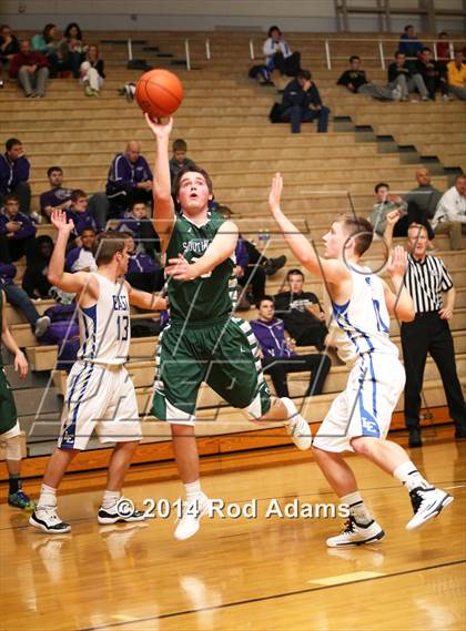 Thumbnail 2 in Lincoln Southwest vs. Lincoln East (Heartland Athletic Conference Tournament) photogallery.