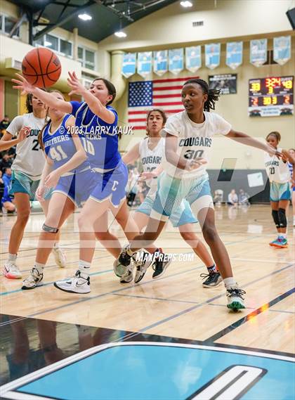 Thumbnail 3 in Caruthers vs Evergreen Valley (CIF Div 3 Round 1) photogallery.