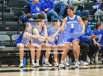 Thumbnail 2 in Caruthers vs Evergreen Valley (CIF Div 3 Round 1) photogallery.