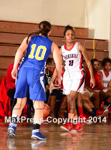 Thumbnail 2 in Maine-Endwell vs Peekskill (NYSPHSAA Class A Regional Final) photogallery.