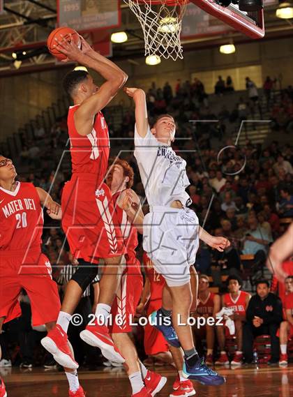 Thumbnail 3 in Foothills Christian @ Mater Dei (Nike Extravaganza) photogallery.
