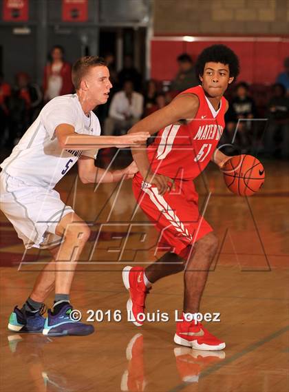 Thumbnail 3 in Foothills Christian @ Mater Dei (Nike Extravaganza) photogallery.
