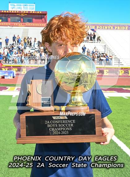 Thumbnail 3 in Phoenix Country Day vs. Trivium Prep (AIA 2A Final - Awards) photogallery.