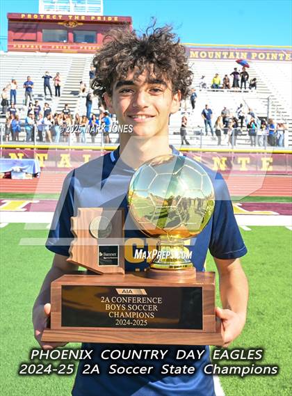Thumbnail 2 in Phoenix Country Day vs. Trivium Prep (AIA 2A Final - Awards) photogallery.