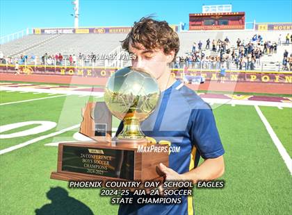 Thumbnail 2 in Phoenix Country Day vs. Trivium Prep (AIA 2A Final - Awards) photogallery.