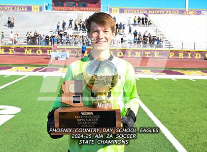 Thumbnail 3 in Phoenix Country Day vs. Trivium Prep (AIA 2A Final - Awards) photogallery.