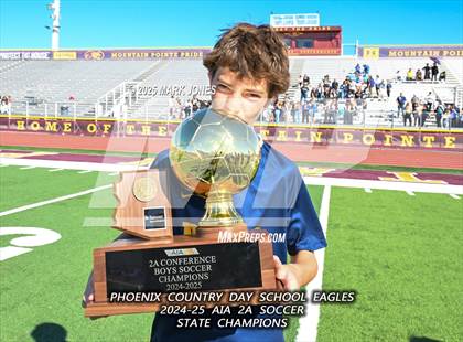 Thumbnail 1 in Phoenix Country Day vs. Trivium Prep (AIA 2A Final - Awards) photogallery.