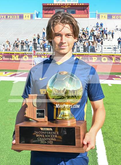 Thumbnail 3 in Phoenix Country Day vs. Trivium Prep (AIA 2A Final - Awards) photogallery.