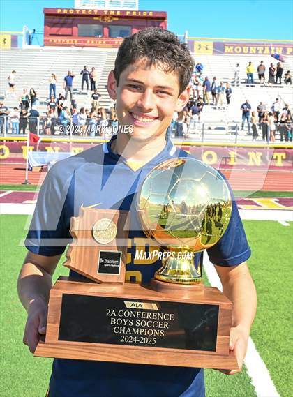 Thumbnail 1 in Phoenix Country Day vs. Trivium Prep (AIA 2A Final - Awards) photogallery.