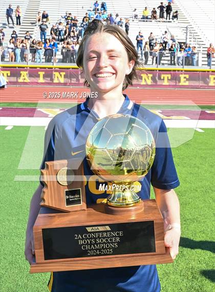 Thumbnail 2 in Phoenix Country Day vs. Trivium Prep (AIA 2A Final - Awards) photogallery.