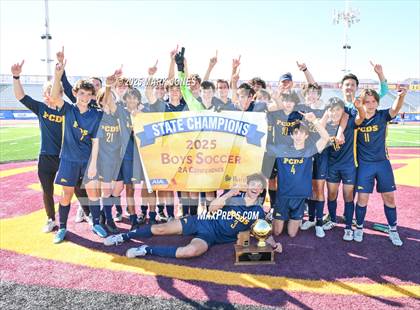Thumbnail 2 in Phoenix Country Day vs. Trivium Prep (AIA 2A Final - Awards) photogallery.