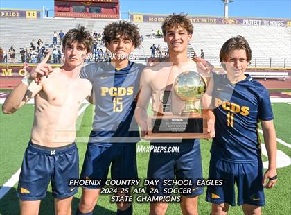Thumbnail 1 in Phoenix Country Day vs. Trivium Prep (AIA 2A Final - Awards) photogallery.