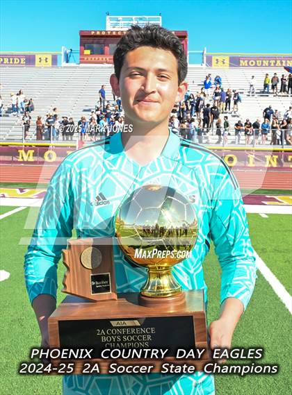 Thumbnail 2 in Phoenix Country Day vs. Trivium Prep (AIA 2A Final - Awards) photogallery.