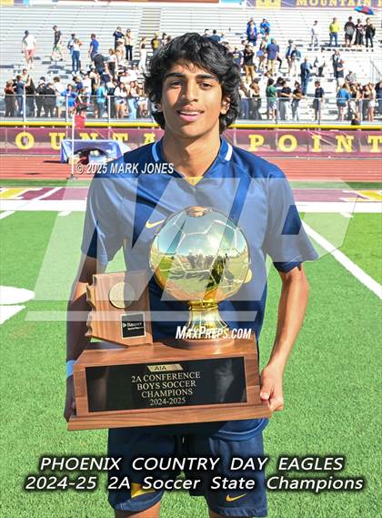 Thumbnail 2 in Phoenix Country Day vs. Trivium Prep (AIA 2A Final - Awards) photogallery.