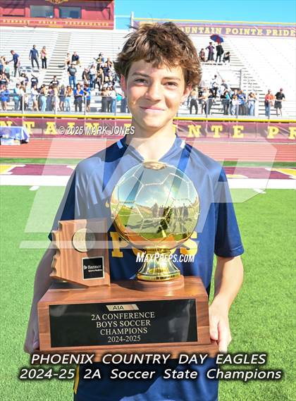 Thumbnail 3 in Phoenix Country Day vs. Trivium Prep (AIA 2A Final - Awards) photogallery.