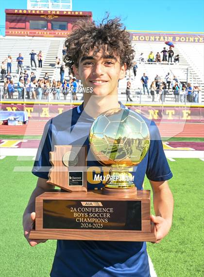 Thumbnail 1 in Phoenix Country Day vs. Trivium Prep (AIA 2A Final - Awards) photogallery.
