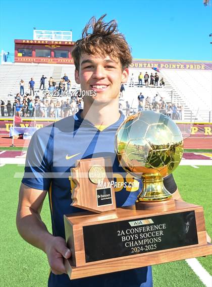 Thumbnail 1 in Phoenix Country Day vs. Trivium Prep (AIA 2A Final - Awards) photogallery.