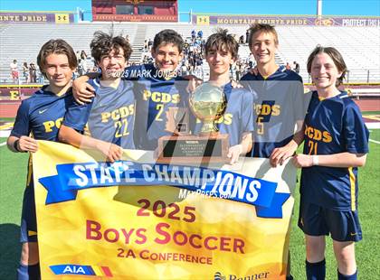 Thumbnail 3 in Phoenix Country Day vs. Trivium Prep (AIA 2A Final - Awards) photogallery.