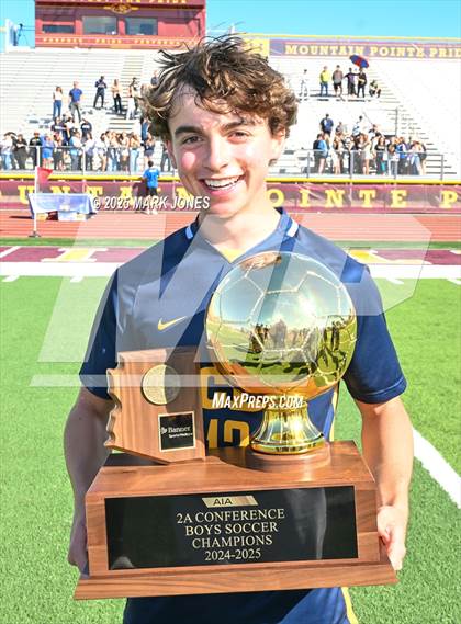 Thumbnail 2 in Phoenix Country Day vs. Trivium Prep (AIA 2A Final - Awards) photogallery.