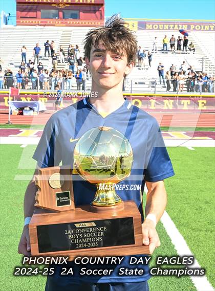 Thumbnail 1 in Phoenix Country Day vs. Trivium Prep (AIA 2A Final - Awards) photogallery.