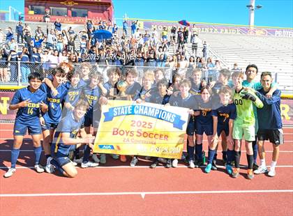 Thumbnail 2 in Phoenix Country Day vs. Trivium Prep (AIA 2A Final - Awards) photogallery.