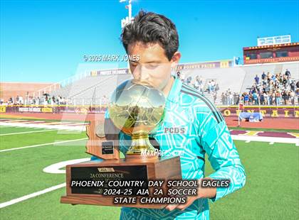 Thumbnail 1 in Phoenix Country Day vs. Trivium Prep (AIA 2A Final - Awards) photogallery.