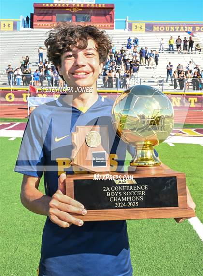 Thumbnail 3 in Phoenix Country Day vs. Trivium Prep (AIA 2A Final - Awards) photogallery.