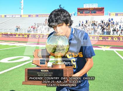 Thumbnail 1 in Phoenix Country Day vs. Trivium Prep (AIA 2A Final - Awards) photogallery.