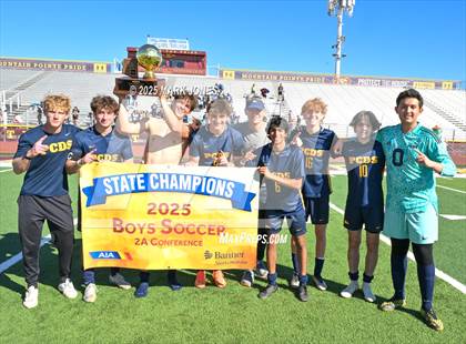 Thumbnail 2 in Phoenix Country Day vs. Trivium Prep (AIA 2A Final - Awards) photogallery.