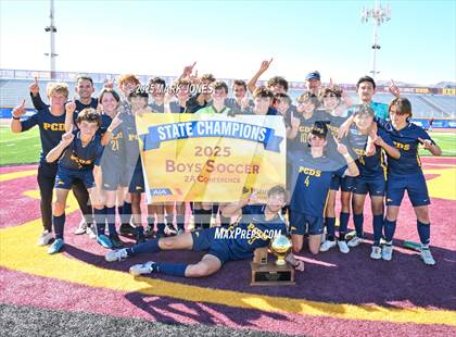 Thumbnail 3 in Phoenix Country Day vs. Trivium Prep (AIA 2A Final - Awards) photogallery.