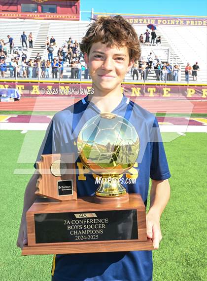Thumbnail 2 in Phoenix Country Day vs. Trivium Prep (AIA 2A Final - Awards) photogallery.