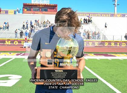 Thumbnail 2 in Phoenix Country Day vs. Trivium Prep (AIA 2A Final - Awards) photogallery.