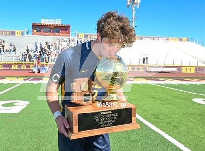 Thumbnail 2 in Phoenix Country Day vs. Trivium Prep (AIA 2A Final - Awards) photogallery.