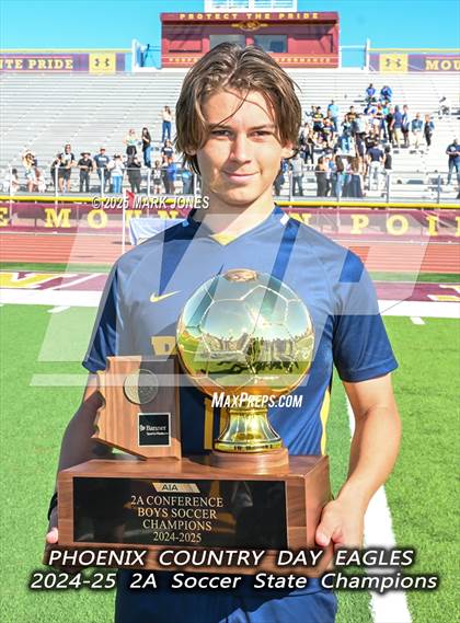 Thumbnail 1 in Phoenix Country Day vs. Trivium Prep (AIA 2A Final - Awards) photogallery.