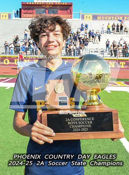 Thumbnail 1 in Phoenix Country Day vs. Trivium Prep (AIA 2A Final - Awards) photogallery.