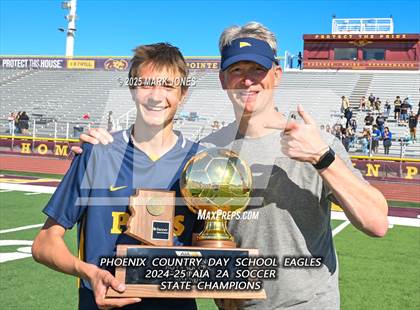 Thumbnail 1 in Phoenix Country Day vs. Trivium Prep (AIA 2A Final - Awards) photogallery.