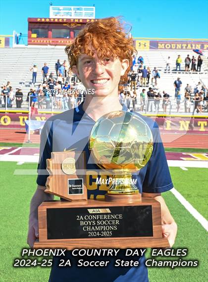 Thumbnail 1 in Phoenix Country Day vs. Trivium Prep (AIA 2A Final - Awards) photogallery.