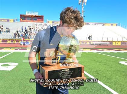 Thumbnail 3 in Phoenix Country Day vs. Trivium Prep (AIA 2A Final - Awards) photogallery.